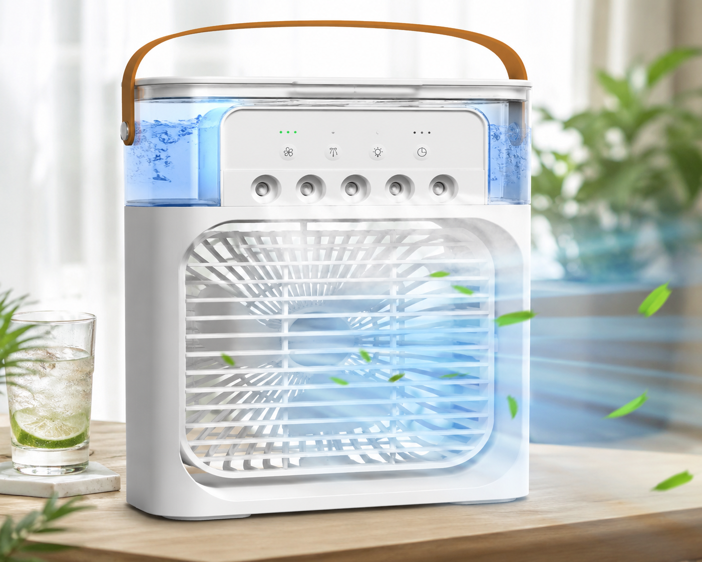 Portable USB Rechargeable Air Cooler Fan