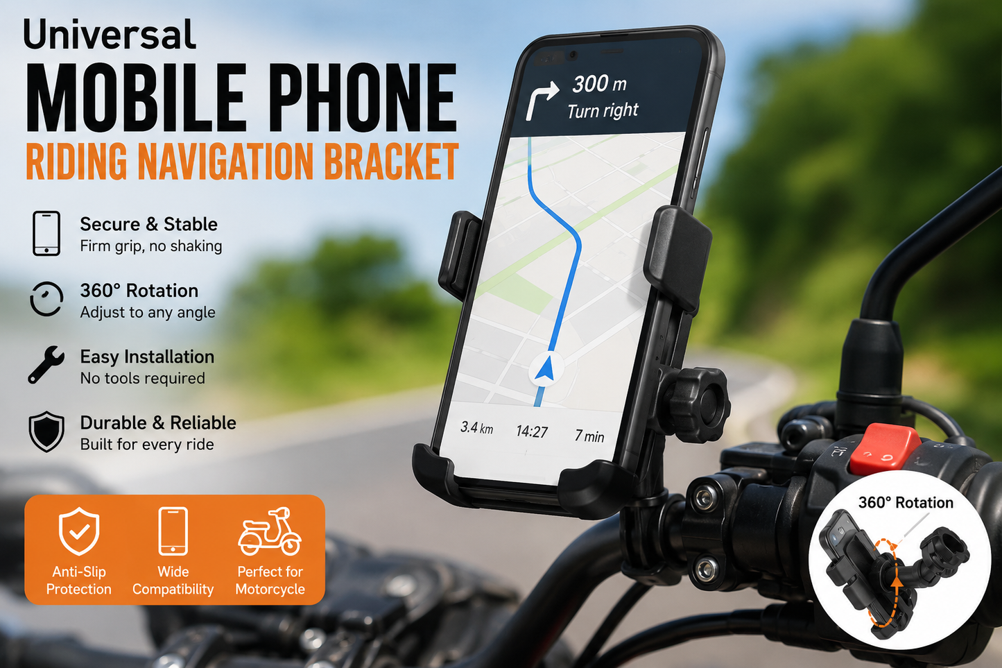 Phone Riding Navigation
