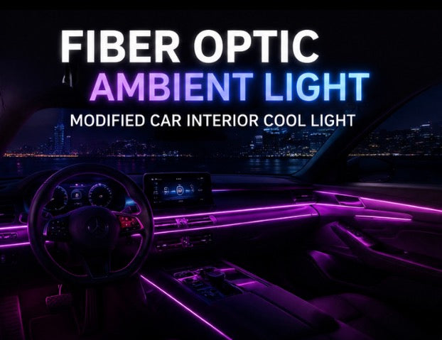 Car Fiber Optic Ambient Light Modified Car Interior Cool Light